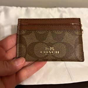 Coach card holder